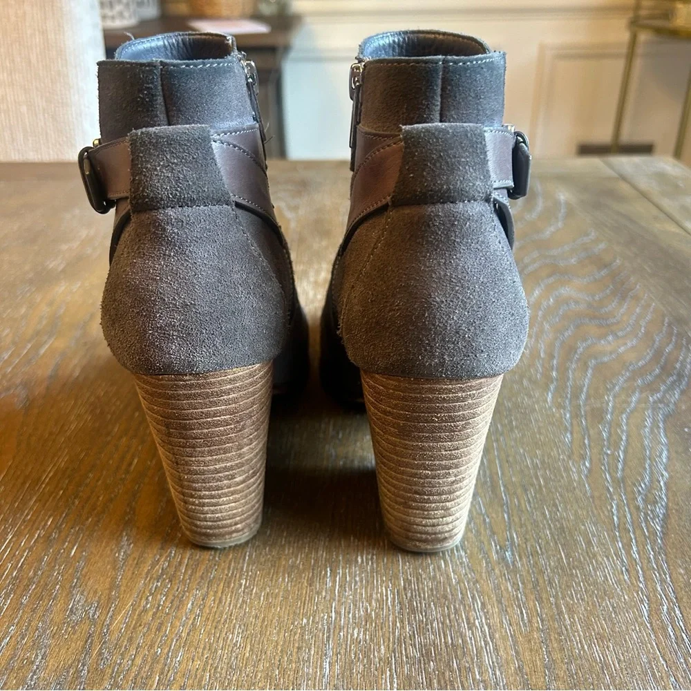 Cole Haan Suede Ankle Booties